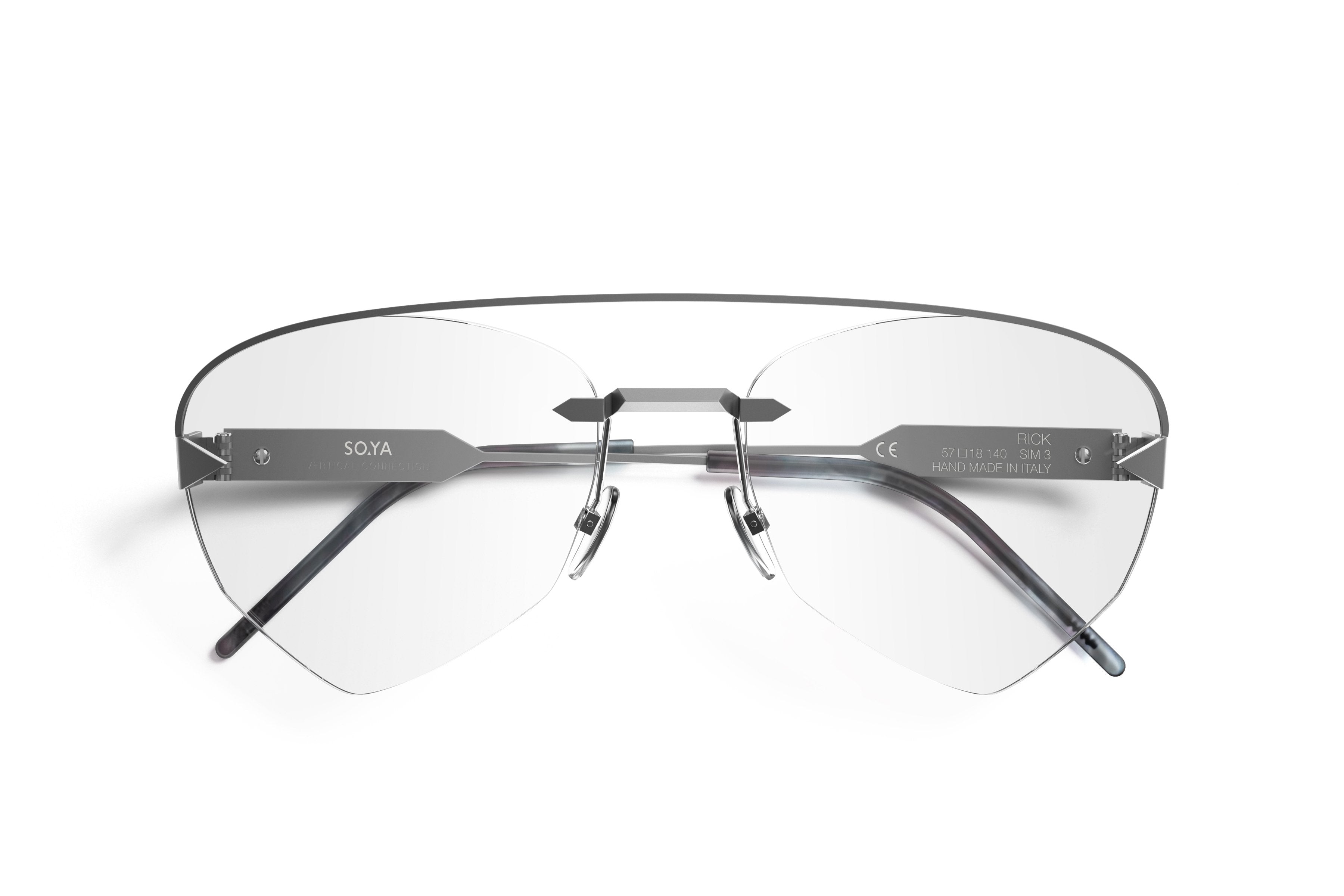 Occhiali da Vista SO.YA Eyewear Rick | Silver Matte Optical