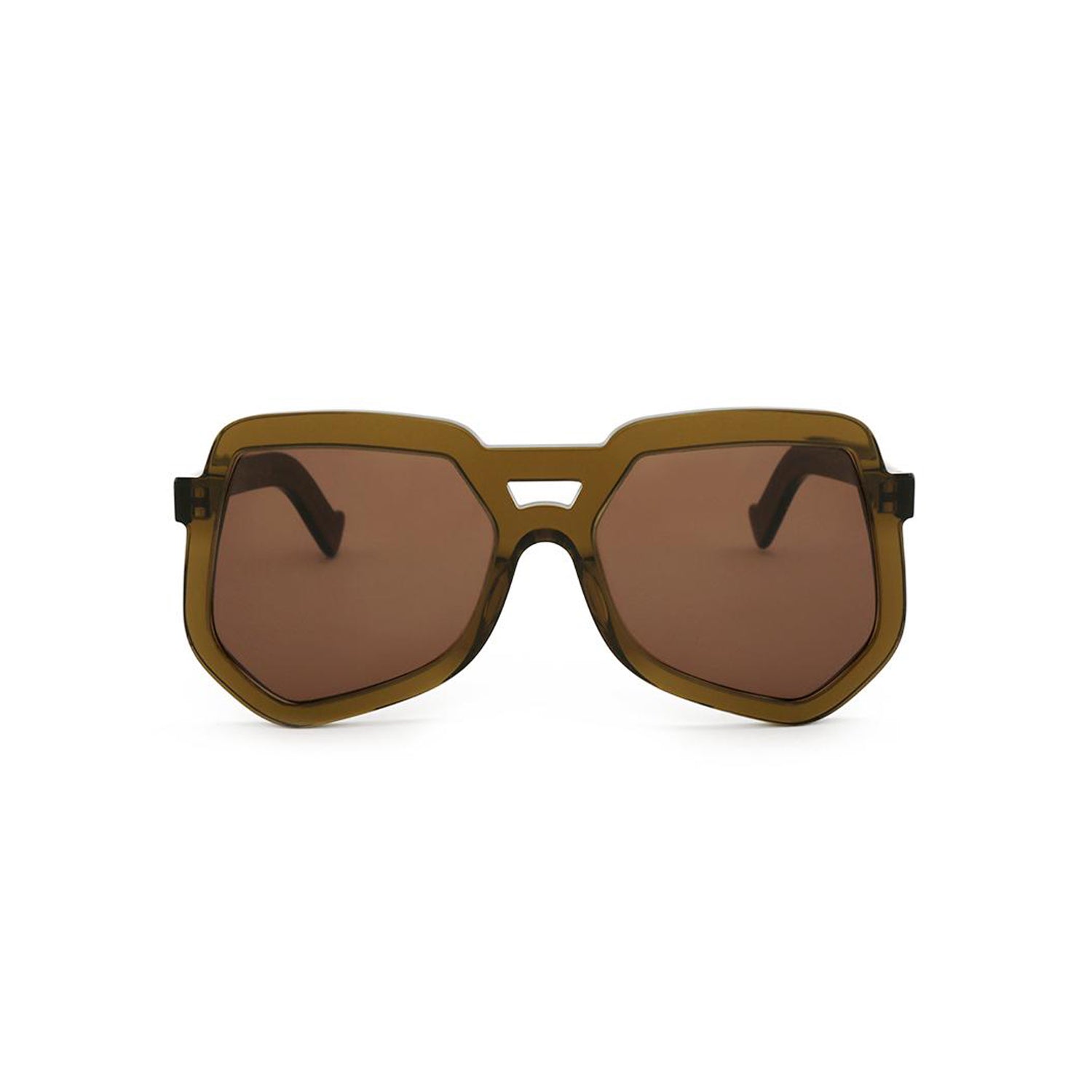 Occhiali da Sole Grey Ant | Clip / Translucent Olive Brown