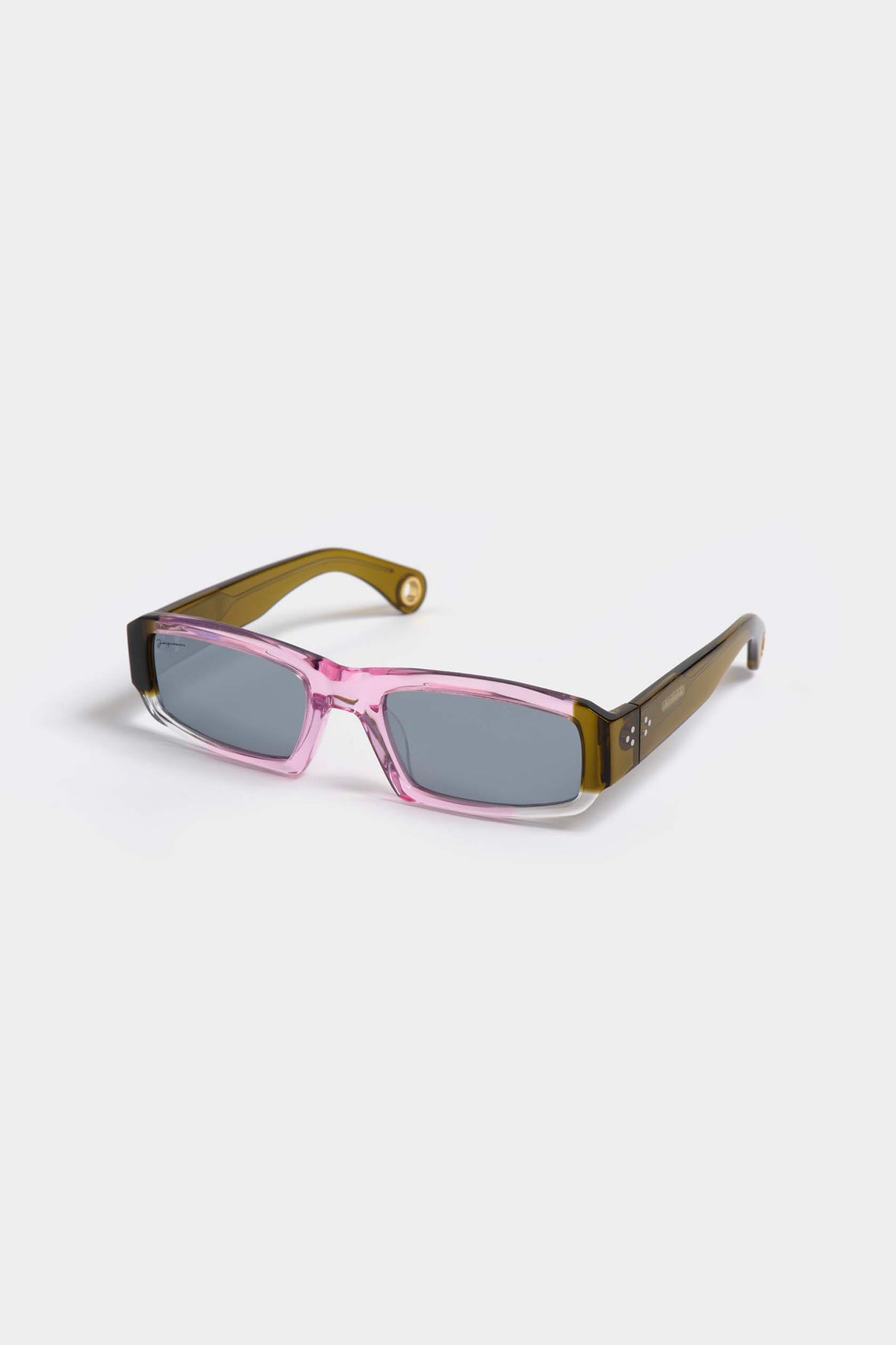 Oversize Vintage Retrò Scudo Stile Sole Occhiali Grande Quadrato Rosa