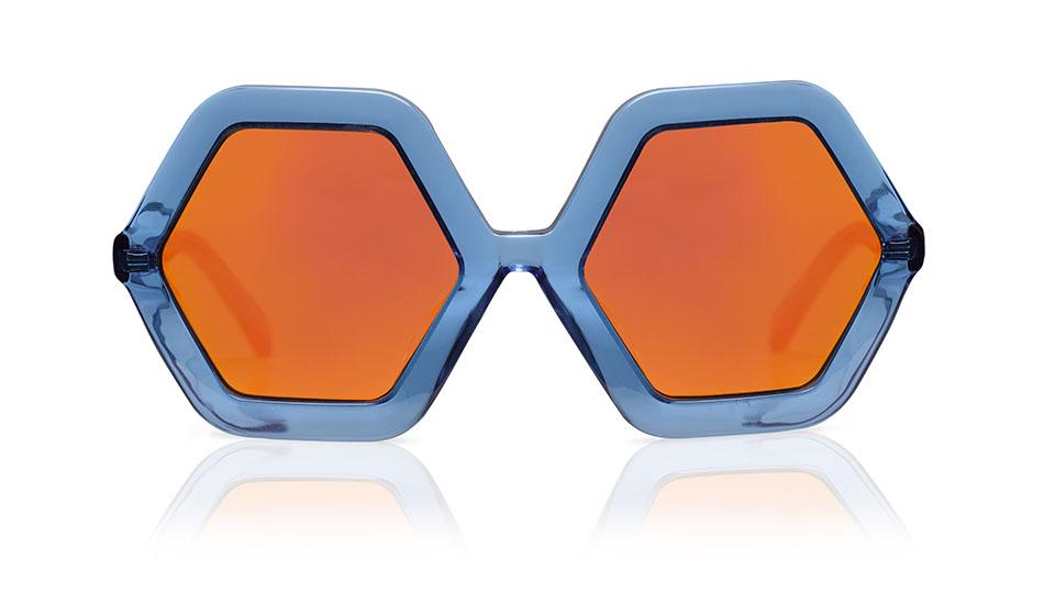 Honey | Blue Jelly W/Mirror - OTTICA ISEE