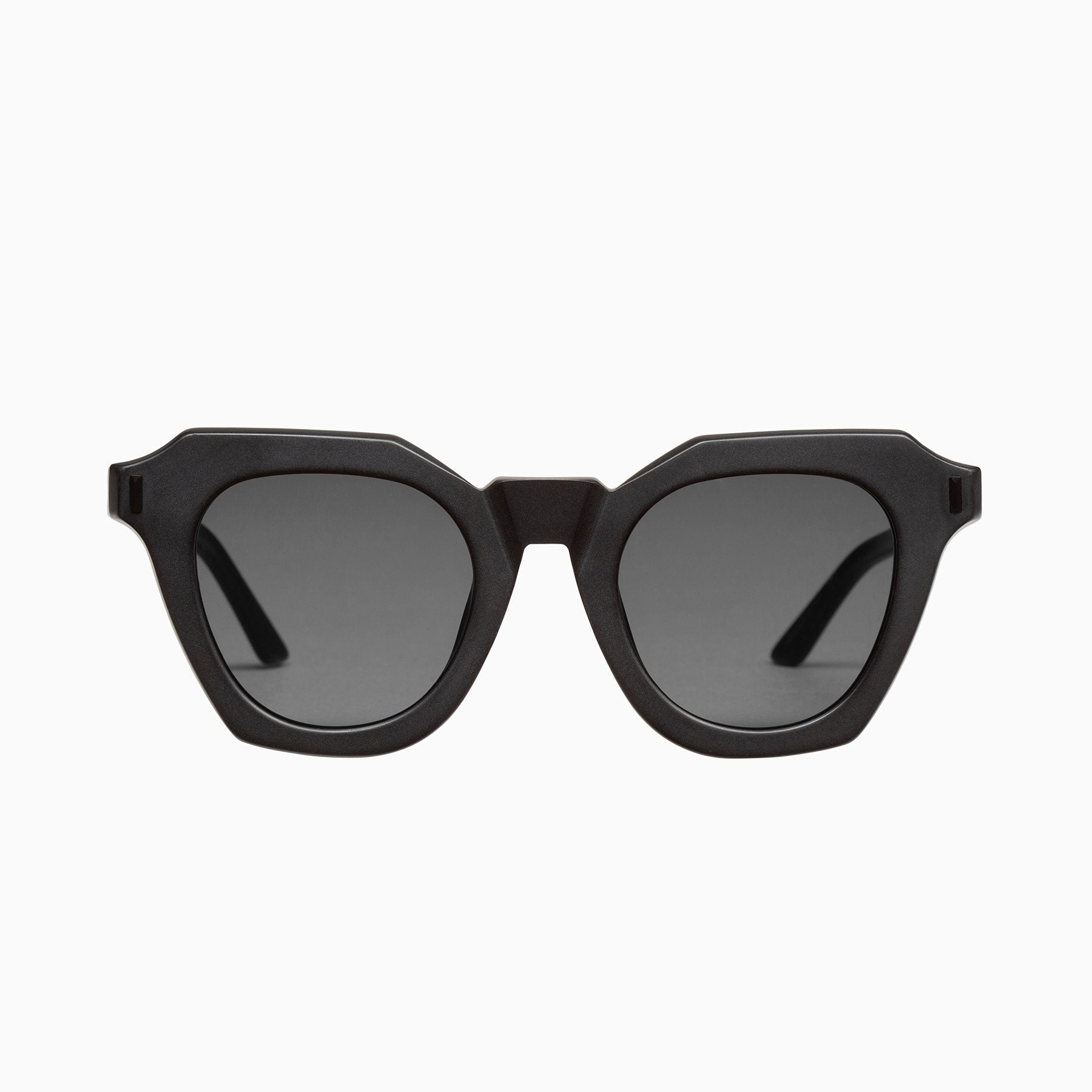 Valley | Gravestone / Matte Black w. Gloss Black Metal Trim - Black Lens