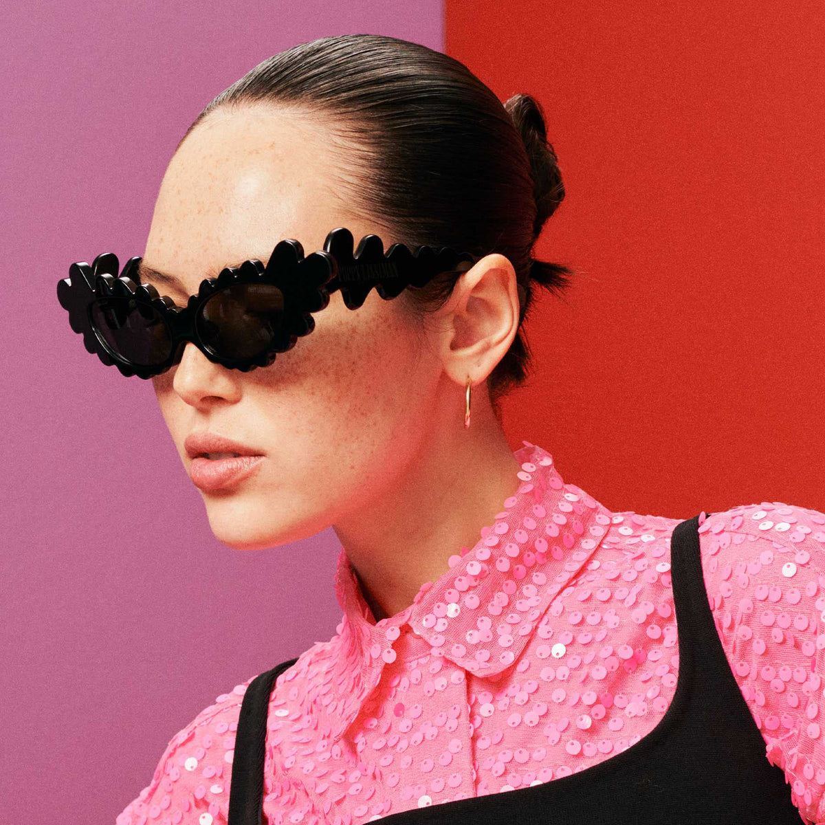 Ray-Ban Junior RY 1612 - 3777 Rosa Trasparente | Occhiale Da Vista Bambina