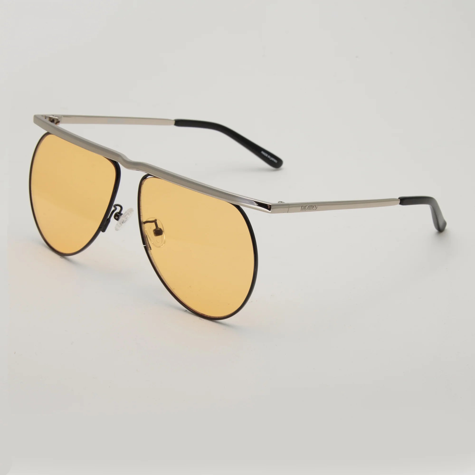 The Attico x Linda Farrow | Mina / Silver & Peach