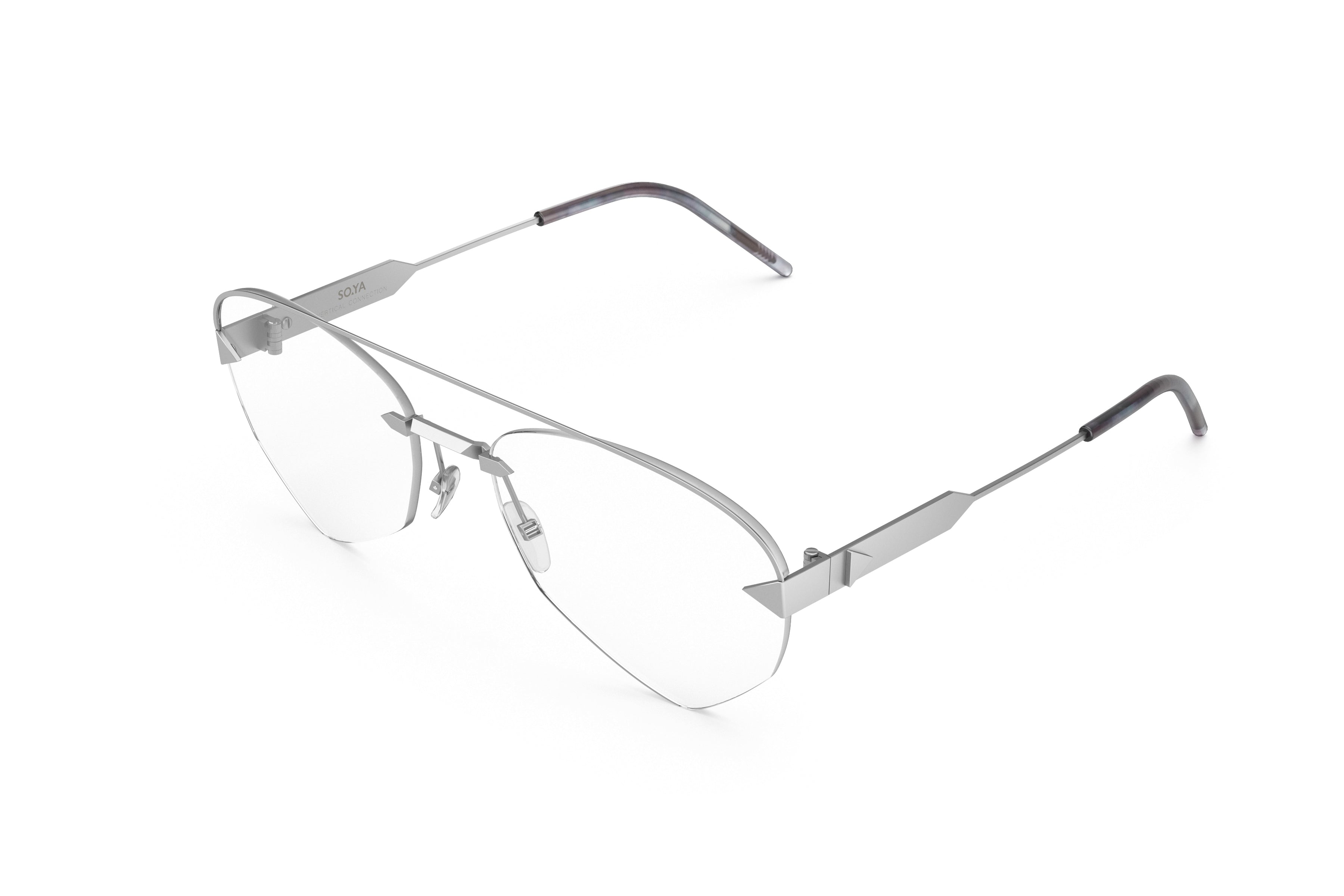 SO.YA Rick | Silver Matte / Optical