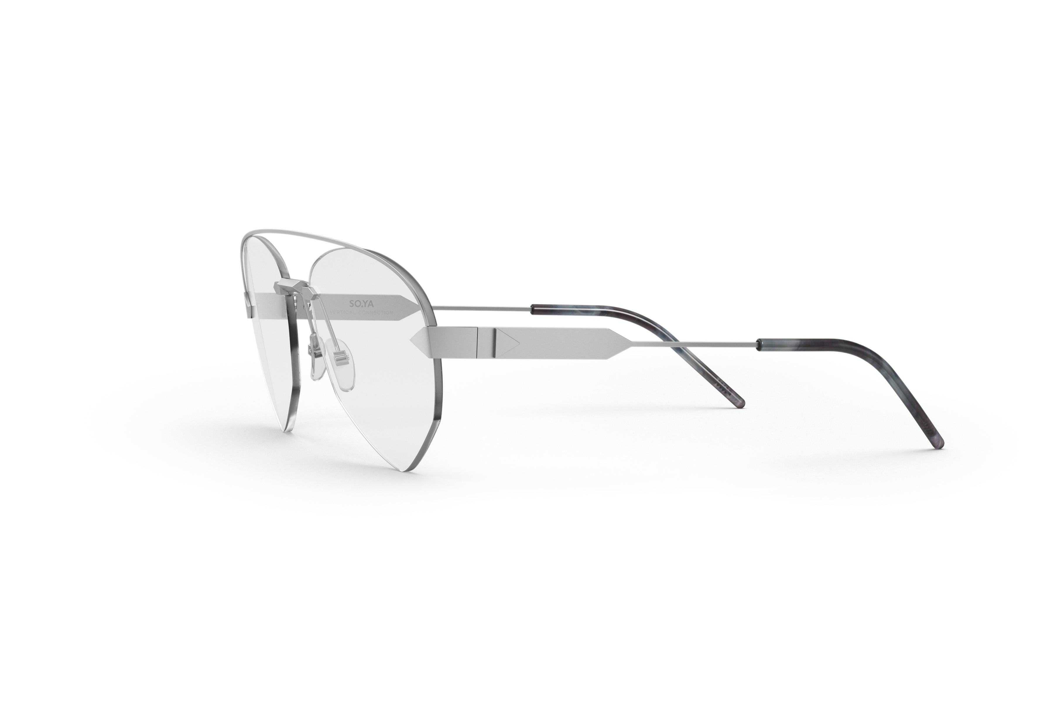 SO.YA Rick | Silver Matte / Optical