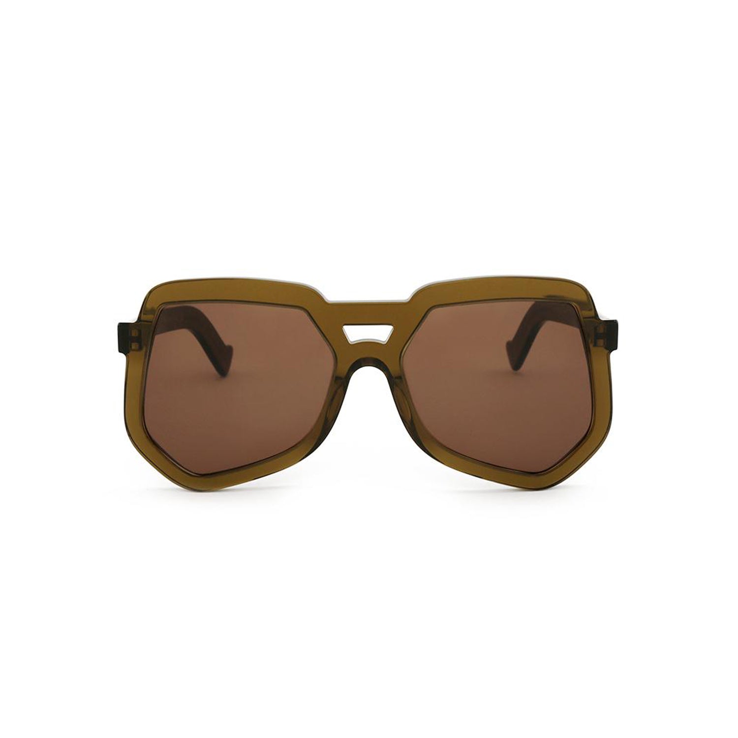 Occhiali da Sole Grey Ant | Clip / Translucent  Olive Brown