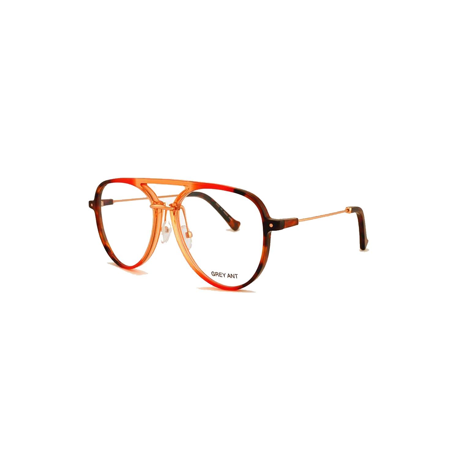 Grey Ant Eyewear | Praph  / Amber - Rosegold
