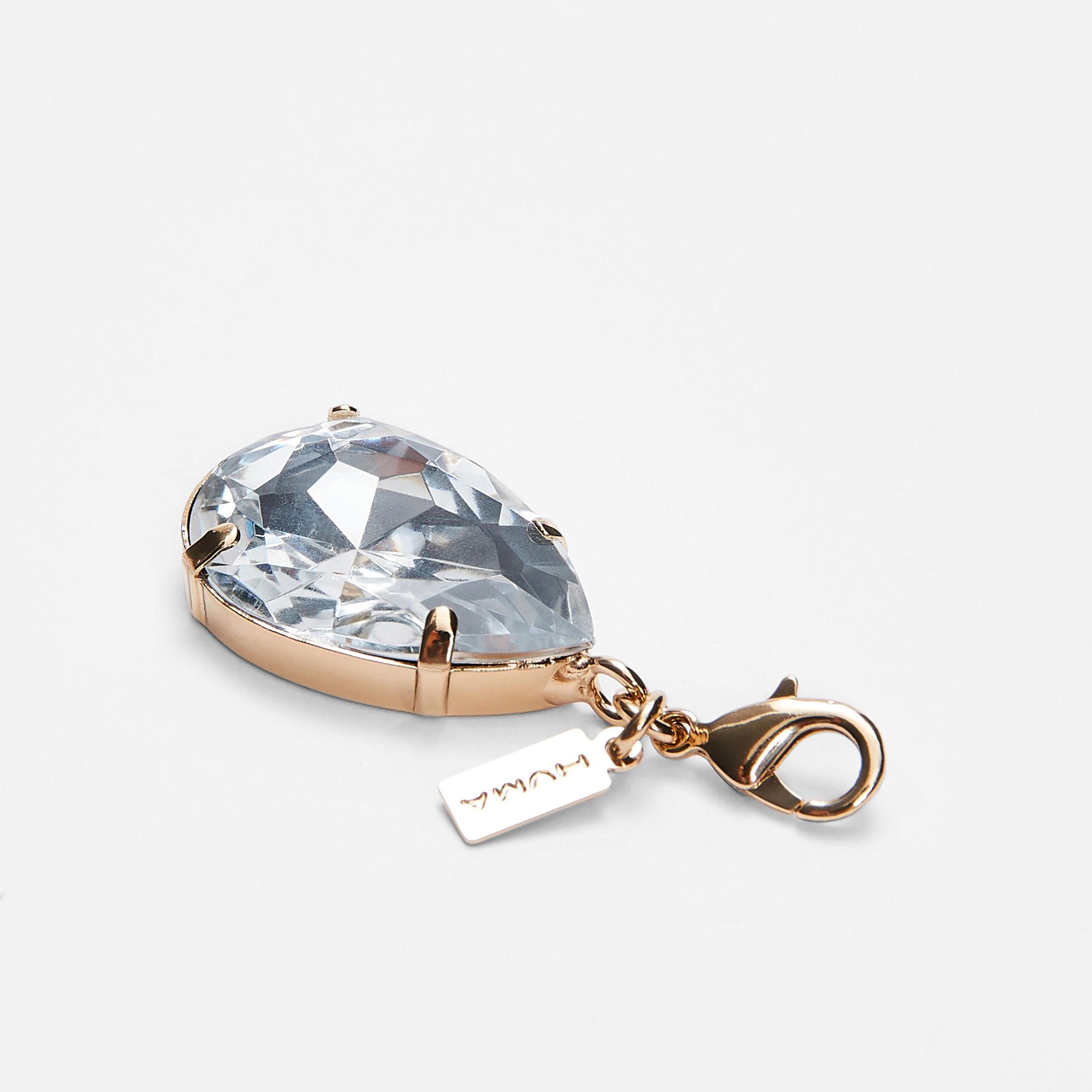 Huma | Drop Strass Earring / Crystal