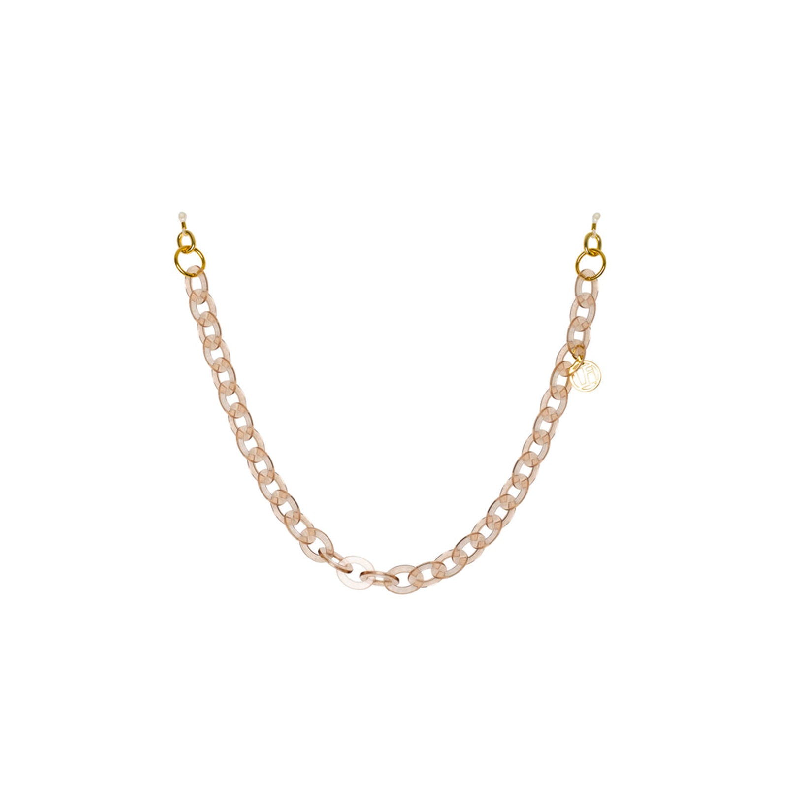 Linda Farrow | Oval Link Acetate Chain / Ash