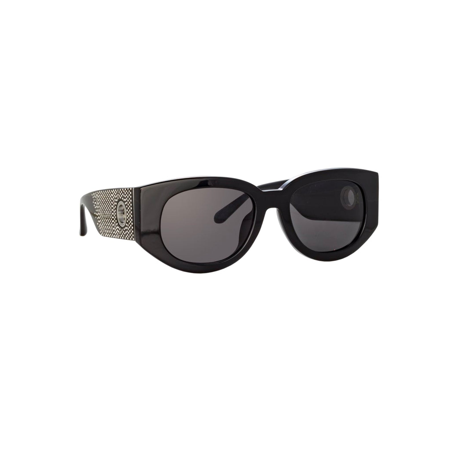 Linda Farrow | Debbie / Black & Crystal Temples