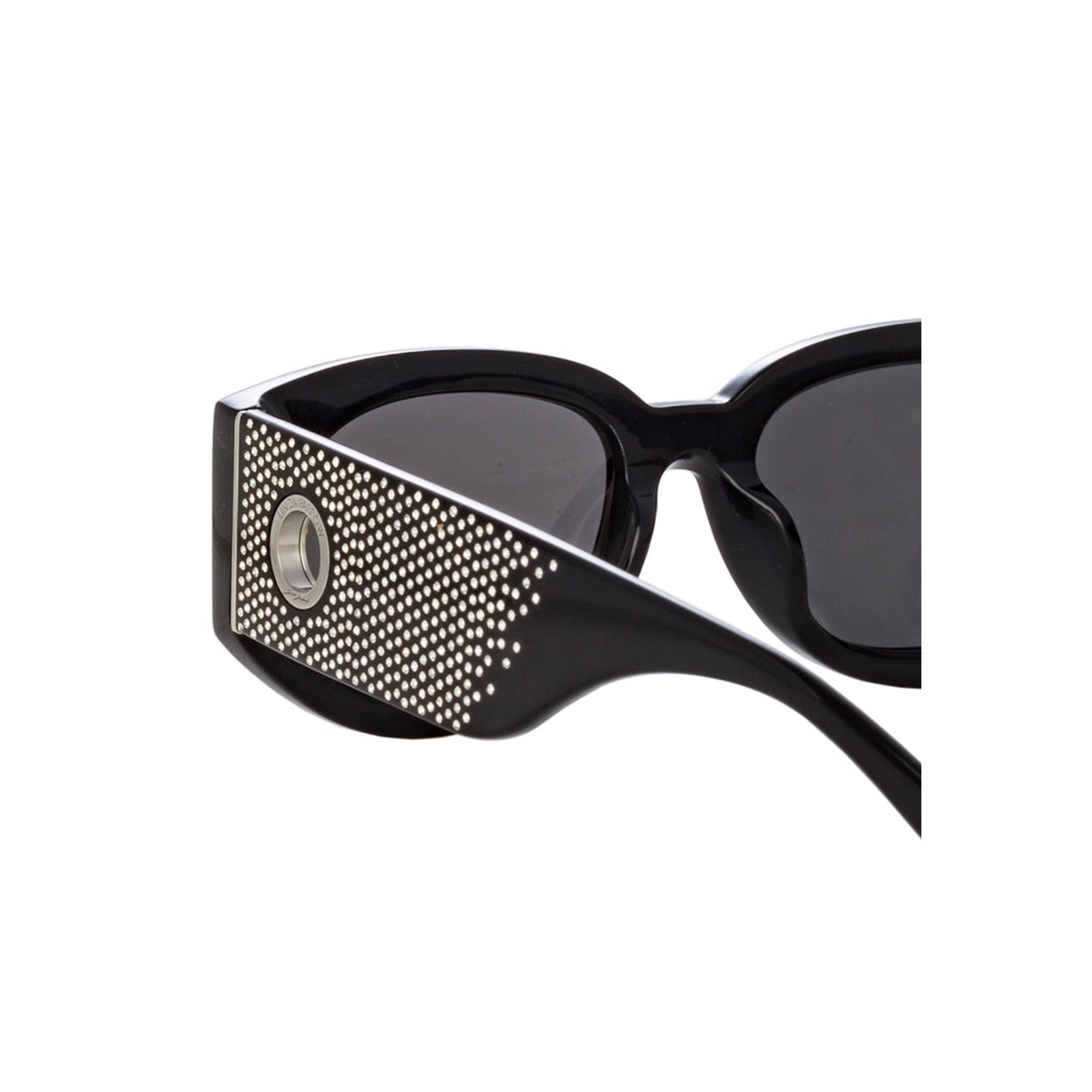 Linda Farrow | Debbie / Black & Crystal Temples