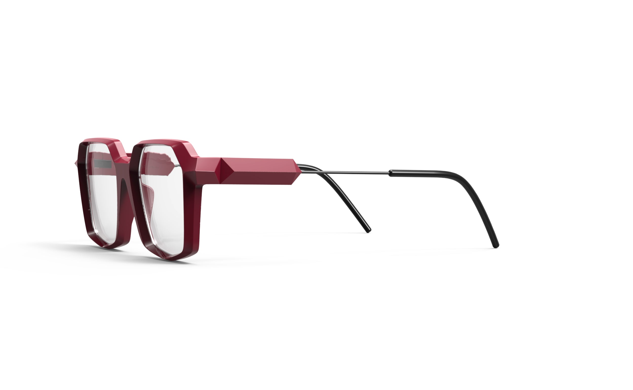 So.Ya | Square / Ruby Red