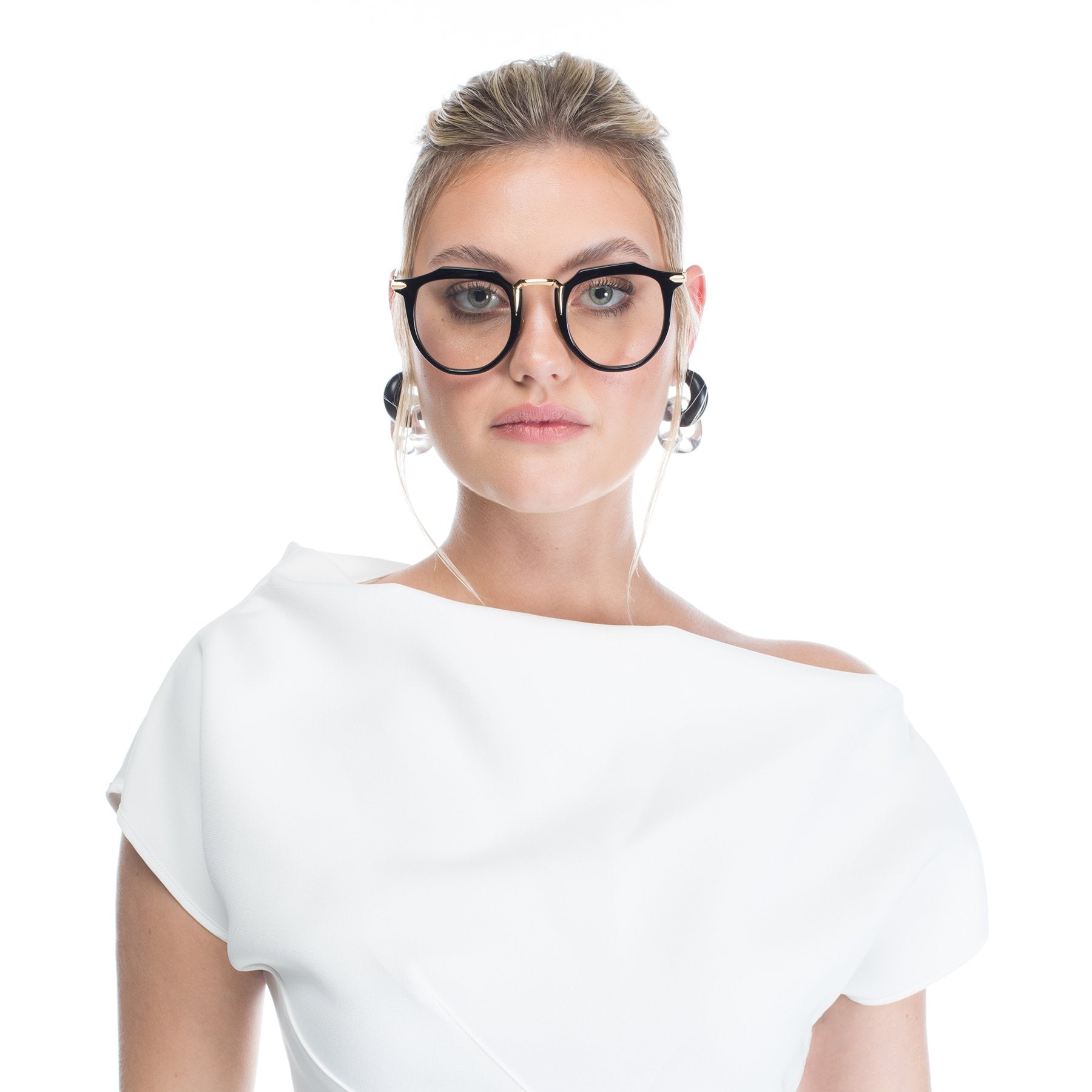 Valley | Chateau / Gloss Black w. Gold Titanium Trim - Optical