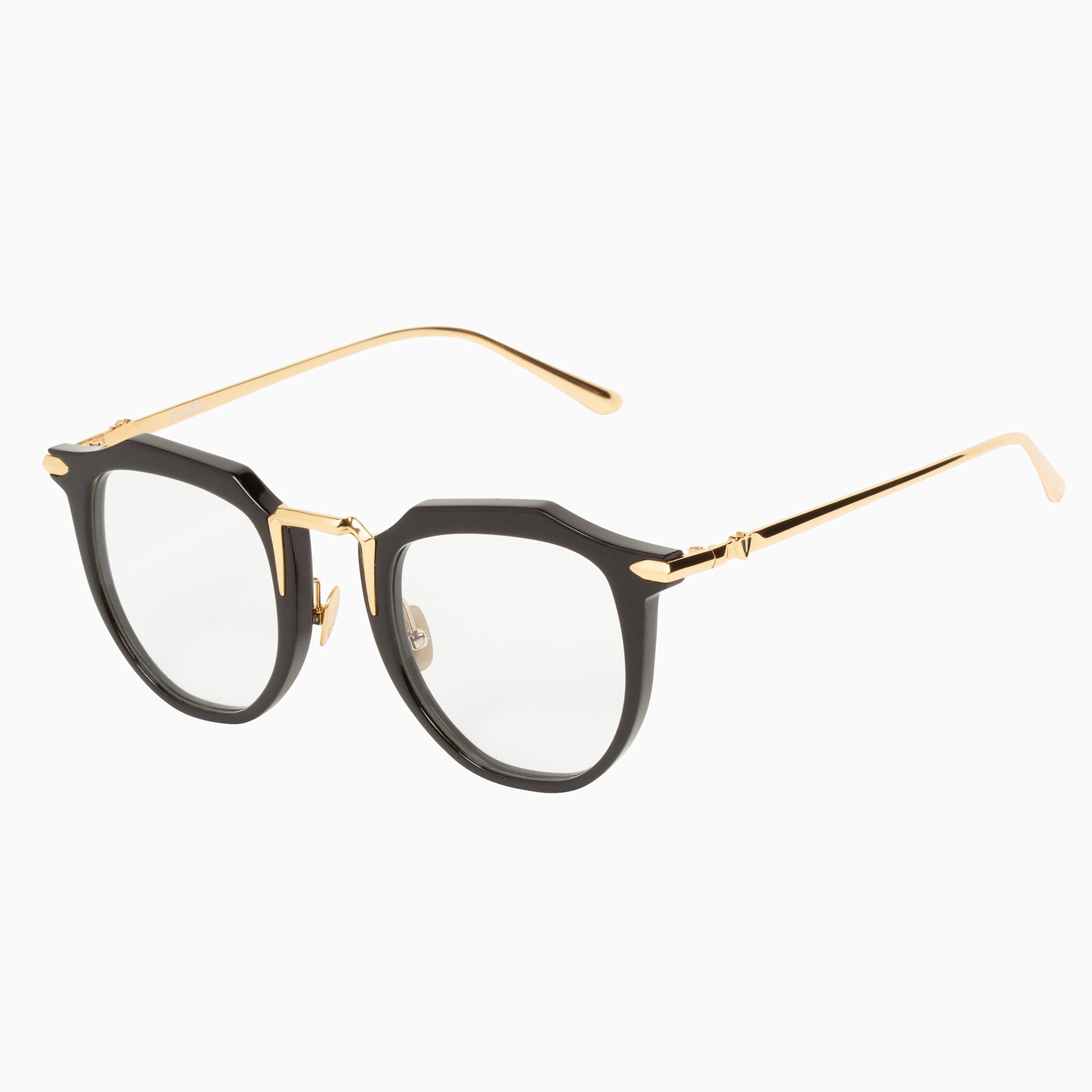 Valley | Chateau / Gloss Black w. Gold Titanium Trim - Optical