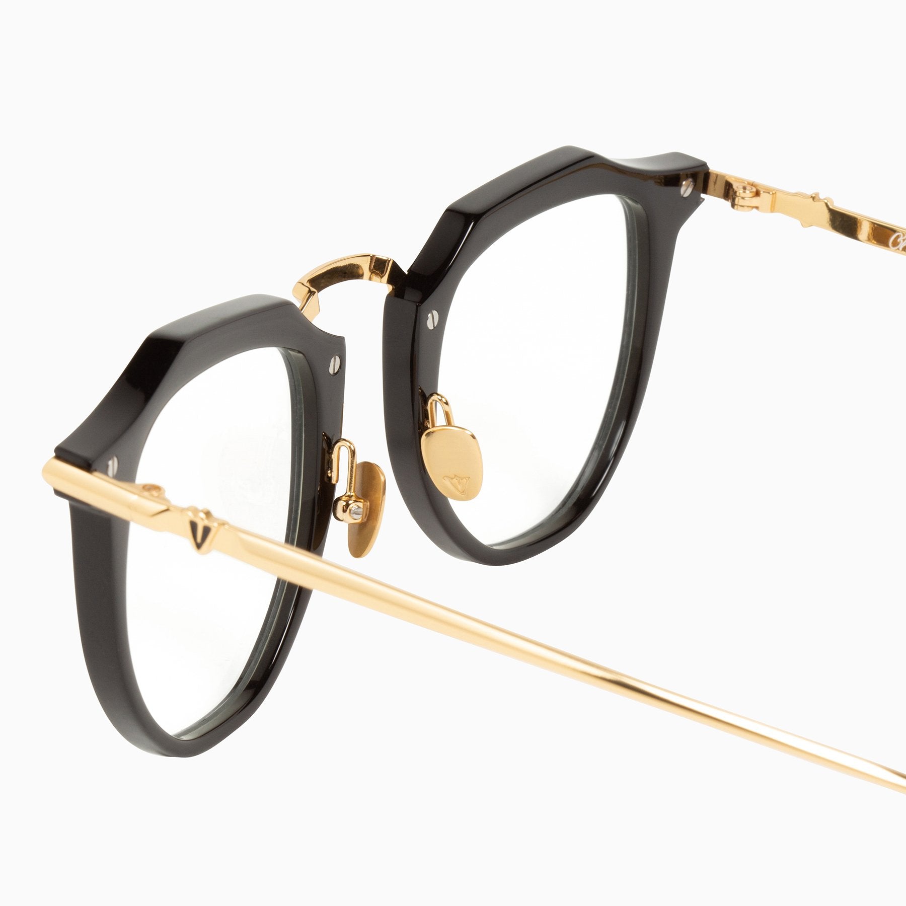 Valley | Chateau / Gloss Black w. Gold Titanium Trim - Optical