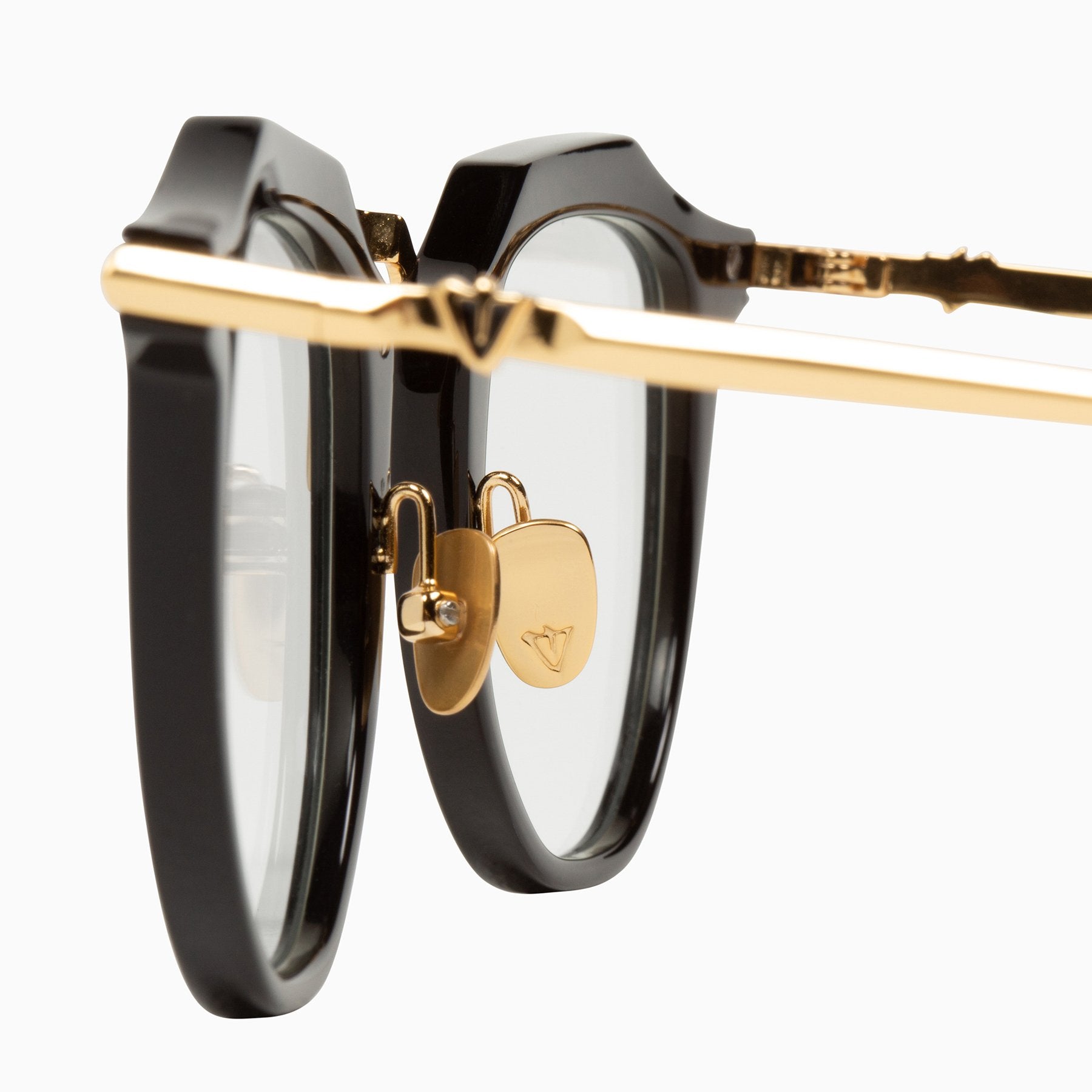 Valley | Chateau / Gloss Black w. Gold Titanium Trim - Optical